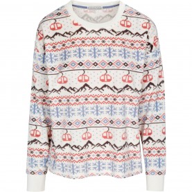 PJ Salvage Christmas Shirt - Off-White дамски,пижами,дамски,облекла,размер,pj,salvage,salvage,christmas,shirt,off,white