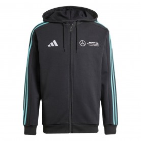 мъжки,суичър,мъжки,горнища,с,качулка,adidas,mercedes,amg,petronas,formula,one,team,dna,full,zip,hoodie,mens,black,white