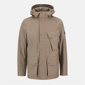 яке,облекла,на,разпродажба,мъжки,якета,barbour,international,men's,endley,waterproof,hooded,long,sleeve,long,puffer,jacket,brindle,br11