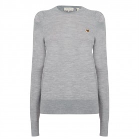 пуловер,дамски,плетени,дрехи,дамски,топове,ted,baker,averill,knit,jumper,grey,marl