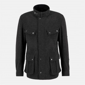 облекла,на,разпродажба,мъжки,якета,barbour,international,men's,duke,long,sleeve,full,zip,4,pocket,pea,coat,char,marl,ch71