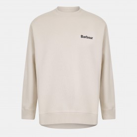 Barbour Mens Nicholas Heritage Select Crew Neck Jumper - Mist barbour,men,s,nicholas,heritage,select,crew,neck,jumper,mist