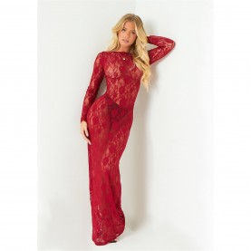рокля,дамски,поли,и,рокли,missy,empire,open,back,maxi,dress,red