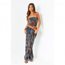 пола,missy,empire,printed,maxi,skirt,blue