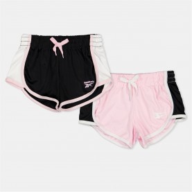 дрехи,за,училище,разпродажба,reebok,ученическо,облекло,детски,къси,панталони,детски,облекла,reebok,2pk,blk,short,in99,pink,lady