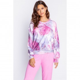 дамски,пижами,дамски,облекла,размер,pj,salvage,salvage,marble,shirt,powderpink