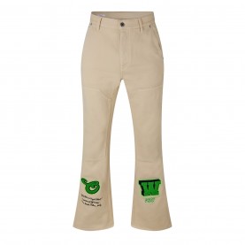 дънки,мъжки,дънки,off,white,flared,jeans,white,green