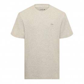 Пижама Lacoste Men's Waffle Short Sleeve Pyjama Top - Silver Chine пижама,мъжки,пижами,lacoste,men's,waffle,short,sleeve,pyjama,top,silver,chine