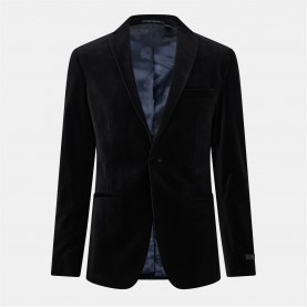 яке,облекла,на,разпродажба,мъжки,якета,ted,baker,ted,velvet,jacket,sn99,black