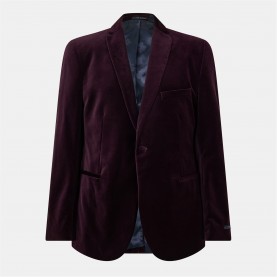 яке,мъжки,якета,ted,baker,ted,velvet,jacket,sn99,burgundy