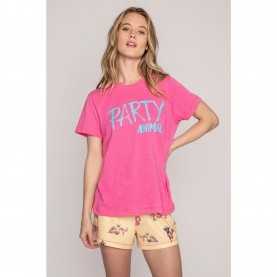 Риза с къс ръкав PJ Salvage short sleeved shirt - Beere риза,с,къс,ръкав,дамски,пижами,pj,salvage,short,sleeved,shirt,beere