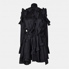 рокля,дамски,поли,и,рокли,off,white,ruffle,dress,black