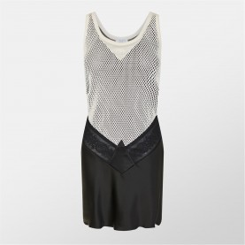 рокля,дамски,поли,и,рокли,off,white,lace,fishnet,dress,coconut