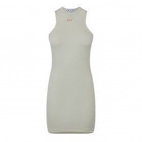 рокля,дамски,поли,и,рокли,off,white,logo,mini,dress,white