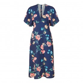рокля,дамски,поли,и,рокли,yumi,yumi,navy,floral,kimono,midi,dress,navy