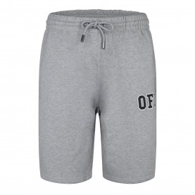 Off White Off French Terry Sh Sn99 - Heather Grey мъжки,къси,панталони,off,white,off,french,terry,sh,sn99,heather,grey