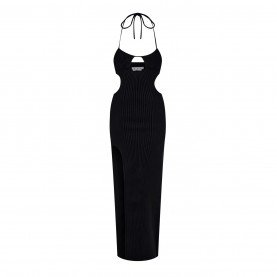 рокля,дамски,поли,и,рокли,off,white,knit,maxi,dress,black