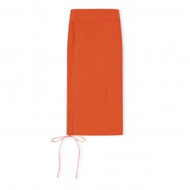 пола,поли,и,къси,панталони,off,white,knitted,midi,skirt,coral,red