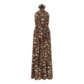 рокля,дамски,поли,и,рокли,yumi,yumi,black,batik,cross,neck,maxi,dress,black