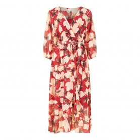 рокля,дамски,поли,и,рокли,yumi,yumi,red,blossom,wrap,midi,dress,red