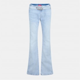 дънки,дамски,дънки,diesel,women's,bootcut,jeans,blue,denim