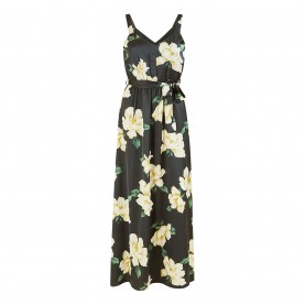 рокля,дамски,поли,и,рокли,mela,london,mela,london,black,satin,floral,print,maxi,dress,black