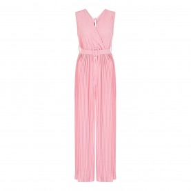 дамски,летни,гащеризони,mela,london,mela,london,pink,pleated,jumpsuit,with,belt,pink