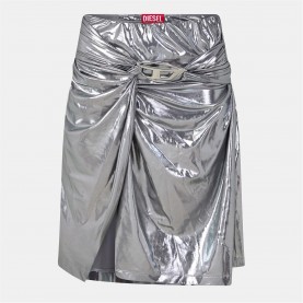 поли,и,къси,панталони,diesel,diesel,o,melt,gonna,ld99,silver,metallic