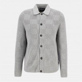 жилетка,мъжки,пуловери,barbour,mens,falton,cardigan,grey,marl,gy52