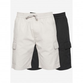 Crosshatch CH Kathos 2Pk Cargo Sn99 - Navy/Stone мъжки,къси,панталони,мъжки,панталони,мъжки,долнища,размер+,crosshatch,ch,kathos,2pk,cargo,sn99,navy,stone