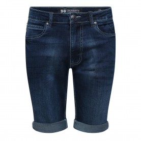 Crosshatch CH Tonwin Denim Shor Sn64 - DARKWASH мъжки,къси,панталони,crosshatch,ch,tonwin,denim,shor,sn64,darkwash