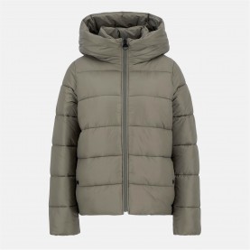 Яке Barbour International Women's Olivios Hooded Long Sleeve Full Zip Short Puffer Jacket - Dusky Khaki яке,дамски,якета,и,палта,barbour,international,women's,olivios,hooded,long,sleeve,full,zip,short,puffer,jacket,dusky,khaki