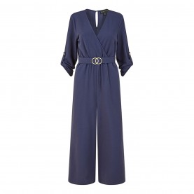 дамски,летни,гащеризони,mela,london,mela,london,navy,wrap,over,stretch,jumpsuit,navy