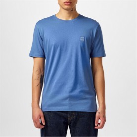 Тениска Boss Men's HBO Tales T-Shirt Premium Cotton - Open Blue 489 тениска,облекла,на,разпродажба,мъжки,тениски,boss,men's,hbo,tales,t,shirt,premium,cotton,open,blue,489