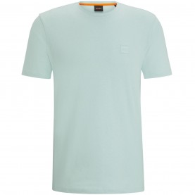 тениска,облекла,на,разпродажба,мъжки,тениски,boss,mens,boss,orange,tales,t,shirt,with,logo,patch,premium,cotton,aqua,446