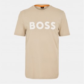 тениска,облекла,на,разпродажба,мъжки,тениски,boss,thinking,1,logo,t,shirt,light,beige