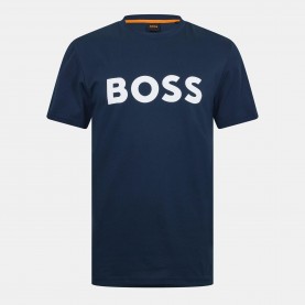 тениска,мъжки,тениски,boss,men,s,thinking,1,t,shirt,signature,logo,dark,blue