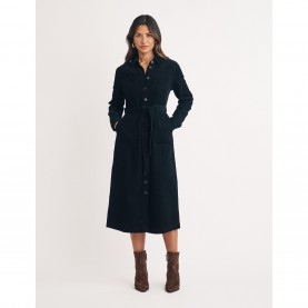 рокля,дамски,поли,и,рокли,nobodys,child,finchley,midi,shirt,dress,black
