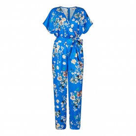 дамски,летни,гащеризони,yumi,yumi,blue,satin,floral,wrap,jumpsuit,blue,satin