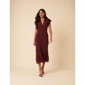 рокля,дамски,поли,и,рокли,nobodys,child,layla,midi,dress,brown