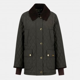 Дамско яке Barbour Womens Modern Beadnell Long Sleeve Thigh Length Quilted Jacket - Sage/Ancient дамско,яке,дамски,якета,и,палта,barbour,women,s,modern,beadnell,long,sleeve,thigh,length,quilted,jacket,sage,ancient