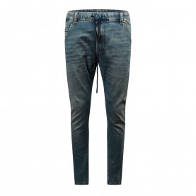 Дънки Diesel Mens Krooley-Ne Sweat Tapered Jeans - Blue Denim дънки,мъжки,дънки,diesel,men,s,krooley,ne,sweat,tapered,jeans,blue,denim