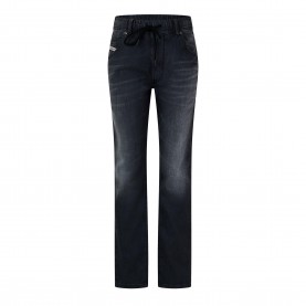 Дънки Diesel Mens Krooley-Ne Sweat Tapered Jeans - Black/Grey De дънки,мъжки,дънки,diesel,men,s,krooley,ne,sweat,tapered,jeans,black,grey,de