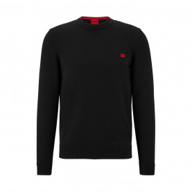 пуловер,мъжки,пуловери,hugo,san,cassius,c,jumper,black,001