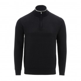 пуловер,промоция,на,зимни,облекла,мъжки,пуловери,firetrap,mens,jumper,polo,blk,gry