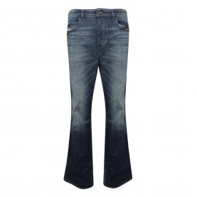 Дънки Diesel Mens 1998 D-Buck Bootcut Jeans - Blue Denim дънки,мъжки,дънки,diesel,men,s,1998,d,buck,bootcut,jeans,blue,denim