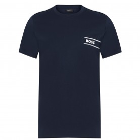 тениска,мъжки,тениски,boss,logo,crew,neck,t,shirt,dark,blue,405