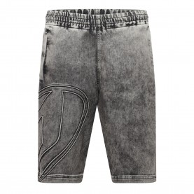 Къси панталони Diesel Mens D-Enny-S Track Denim Shorts - Black/Grey De къси,панталони,мъжки,къси,панталони,diesel,men,s,d,enny,s,track,denim,shorts,black,grey,de
