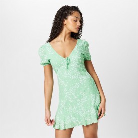 рокля,дамски,поли,и,рокли,jack,wills,cut,out,mini,dress,green,ditsy