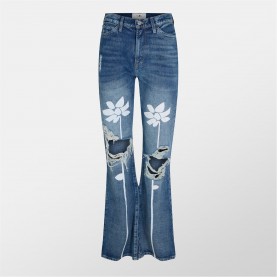 дънки,дамски,дънки,7,for,all,mankind,easy,bootcut,jeans,exploded,floral